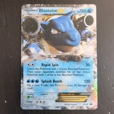 Very Light Play - Blastoise EX XY30 - Black Star Promo - Pokémon Card