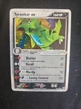 Tyranitar Ex 111/115 EX Unseen Forces Holo Pokemon HP/DMG