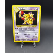 Kadabra Shadowless 32/102 Base Set Unlimited Regular English 1999 Wizards