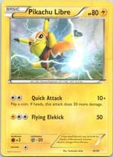 2016 XY Trainer Kit: Pikachu Libre & Suicune Pikachu Libre (14 - Non-Holo)