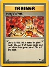 Misty's Wrath Uncommon Gym Heroes 114/132 MP