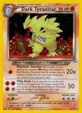 Dark Tyranitar - 11/105 - Pokemon Neo Destiny Unlimited Holo Rare Card WOTC HP