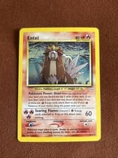 Pokémon Entei Neo Revelation TCG 6/64 Holo Unlimited Rare LP