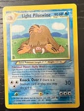 Light Piloswine Unlimited Rare Neo Destiny 026/105 MP