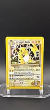 Lt. Surge's Raichu 11/132 Gym Challenge Holo Rare Holo 80 HP English