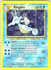 Kingdra Unlimited Holo Holo Rare Neo Genesis 008/111 NM