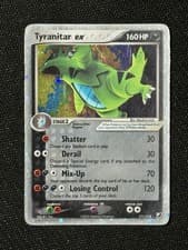 Pokémon TCG Tyranitar EX Unseen Forces Holo Card 111/115 Rare