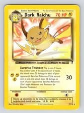 Dark Raichu - 7/110 - Pokemon Legendary Collection Rare Card WOTC NM