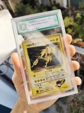 Gym Challenge - Rocket's Zapdos 15/132 Holo - GRADE 8 psa