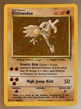 Pokémon TCG Hitmonlee 13/110 Holo Rare - Legendary Collection WOTC LP