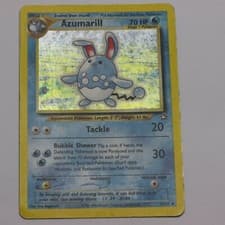 Azumarill 2/111 Neo Genesis Holo 1999 WOTC LP vintage Pokemon Card - HD Photos