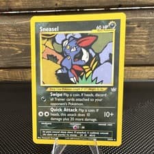 Pokémon Sneasel Neo Revelation Rare 24/64 60 HP Basic Card 2000 English Regular