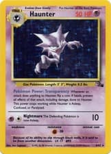 Pokemon Haunter 6/62 06/62 Holofoil HP Fossil Holo Rare
