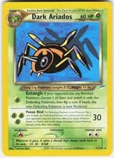 Dark Ariados 17/105 Rare Neo Destiny Pokemon Unlimited MP