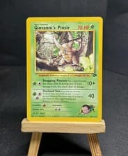 Giovanni's Pinsir 24/132 Gym Challenge  Pokemon Trading Card Game TCG Nintendo