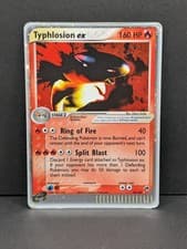 Typhlosion ex 99/100 Sandstorm Holo Rare Vintage Pokemon TCG e-reader MP