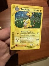 Ampharos ⚡️ Aquapolis Holo Rare H1 VINTAGE POKÉMON CARD E SERIES WOTC