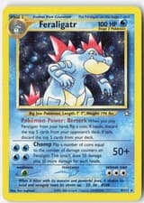 Feraligatr (4) Unlimited Holofoil [Neo Genesis - 004/111] - MP - Ken Sugimori