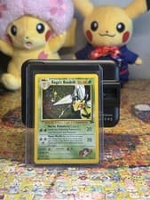 Koga's Beedrill 9/132 Gym Challenge Holo Rare WOTC Pokemon Card LP Swirl