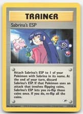 Sabrina's ESP 117/132 Uncommon Gym Heroes Pokemon Unlimited Lightly Played