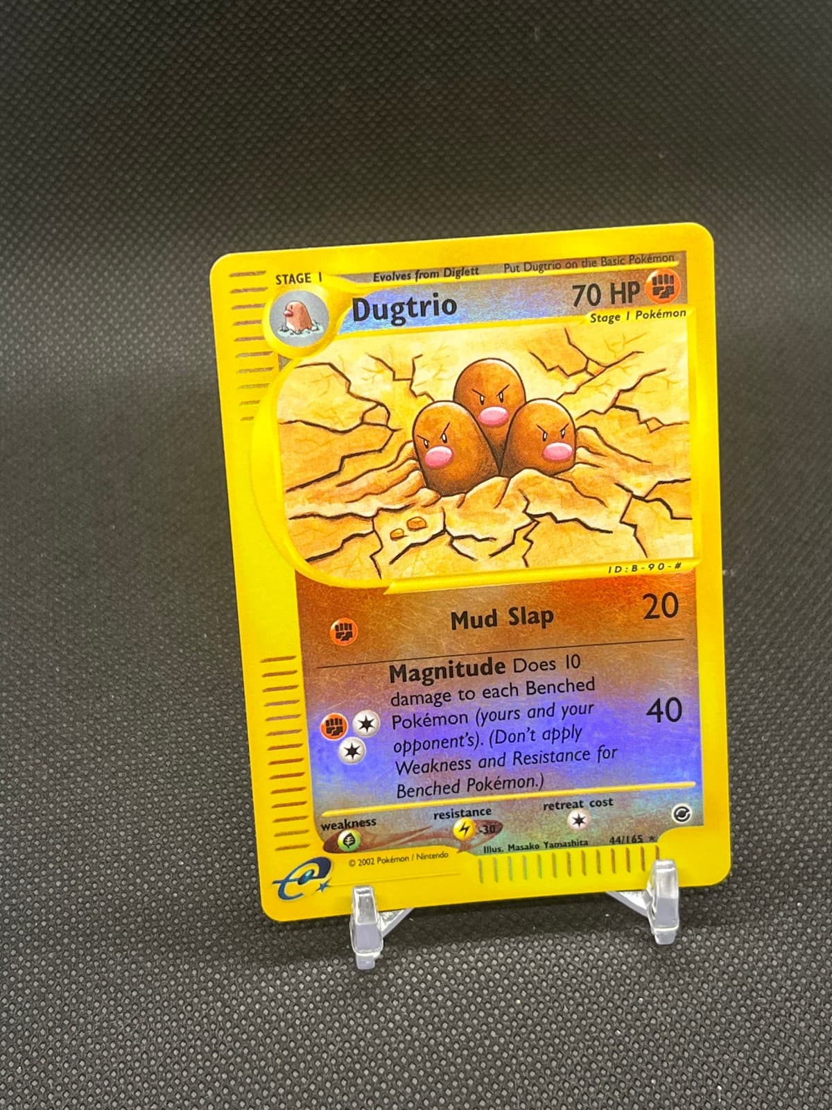 Expedition Pokémon TCG Dugtrio 2002 DUGTRIO Rare Reverse Holo Foil #10/165
