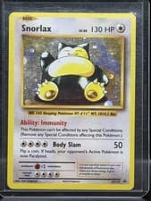 Pokemon Snorlax XY179 Black Star Promo Holo Lp-nm