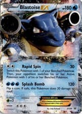 Blastoise EX XY30 Holo Promo XY Promo Pokemon Damaged