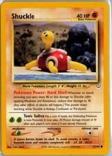 Shuckle 51/64 Common Neo Revelation Pokemon Lightly Played
