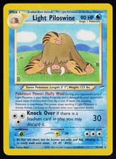 Light Piloswine 26/105 Pokemon Neo Destiny English Rare