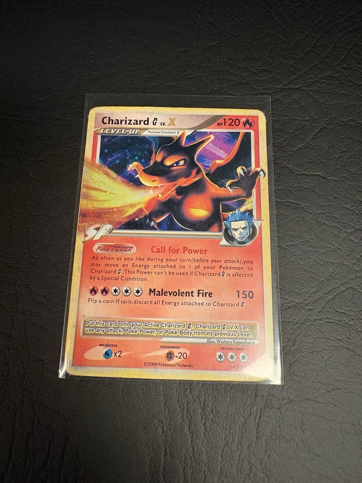 Charizard G Lv.X 143/147 Supreme Victors, (Pretty Worn)