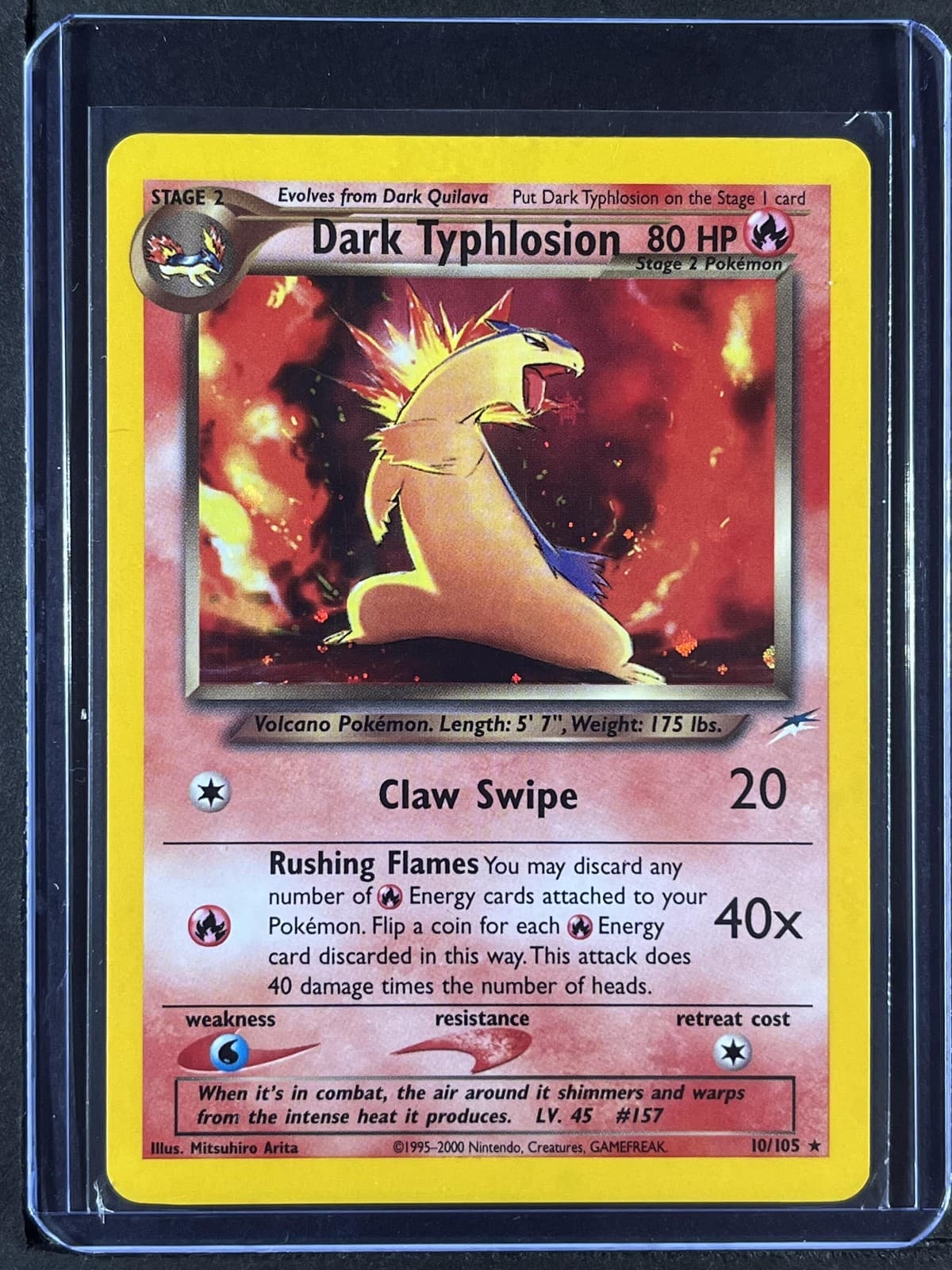 Dark Typhlosion #010/105 Neo Destiny 250001
