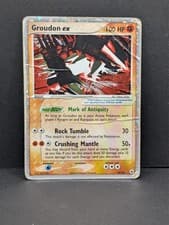 Groudon ex 93/101 Hidden Legends Holo Rare Pokemon TCG Nintendo