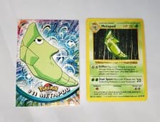 Metapod 54/102 Base Set Shadowless AND Topps #11 Pokemon TCG Set Of Two Cards