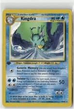 Kingdra 19/64 1st Edition - Pokemon TCG Neo Revelation HP