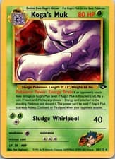 Koga's Muk Unlimited Rare Gym Challenge 026/132 LP