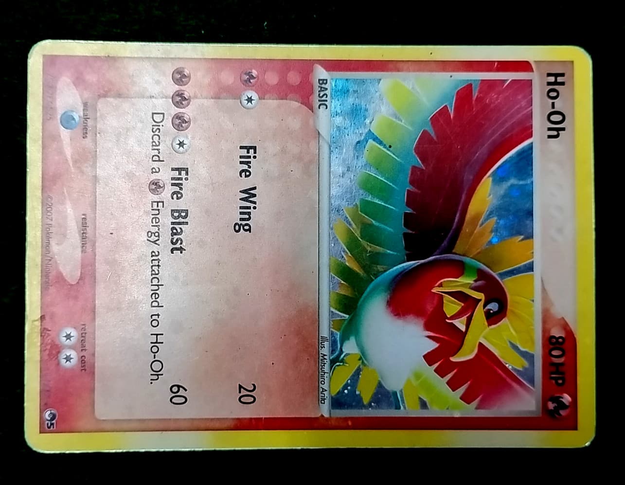 HO-OH 001/017 Pop Series 5 HOLOFOIL POKEMON