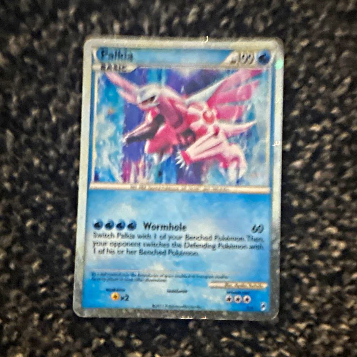 Nintendo Palkia SL8 Call of Legends Shiny Holo Rare Basic 100 HP English 2011