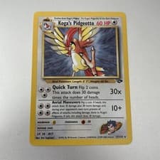 Koga's Pidgeotto 27/132 Gym Challenge Regular