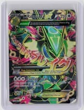 XY - Roaring Skies #105/108 M Rayquaza EX (105 Full Art) Damaged