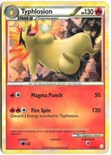 Typhlosion (Cracked Ice Holo) 32/123 Holo Holo Rare Deck Exclusives Pokemon