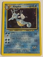 Kingdra 8/111 Holo Rare Neo Genesis Pokemon Card Unlimited Light Play