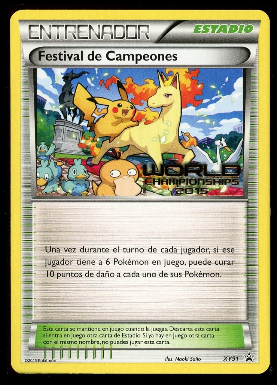 Pokemon Worlds 2015 Spanish Champions Festival (Festival de Campeones) XY91