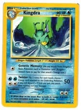 Pokemon TCG Kingdra 19/64 Rare Neo Revelation Unlimited MP