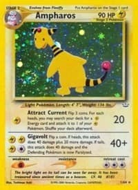Pokemon Ampharos (1/66) Neo Revelation MP HOLO