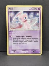Mew 111/110 Holon Phantoms Holo Ultra Rare Pokemon TCG Vintage ITALIAN MP