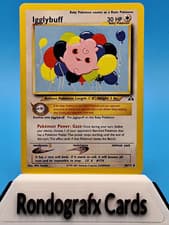 Pokémon TCG Igglybuff 40/75 Neo Discovery Regular Unlimited Basic 30 HP