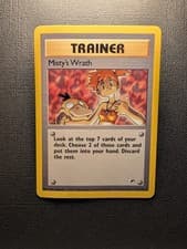 Misty's Wrath Unlimited [G1 - 114/132] LP Pokemon 1999 Gym Heroes