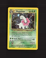 Meganium 10/111 Neo Genesis Holo Rare Pokemon Card DMG