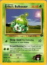 Erika's Bulbasaur Unlimited Uncommon Gym Challenge 039/132 MP Ken Sugimori
