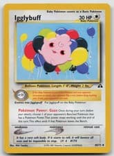 Igglybuff 40/75 Uncommon Neo Discovery Pokemon Unlimited Near Mint